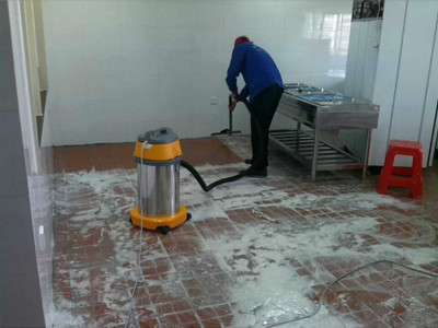 開荒保潔的清洗流程